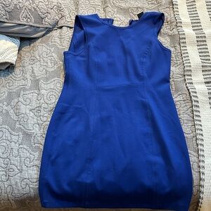 Armani Exchange Royal Blue Mini Dress